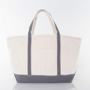 Gray Large Classic Tote