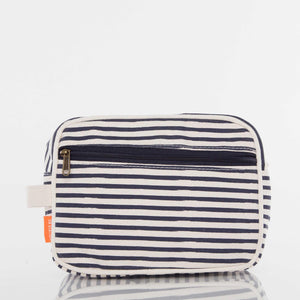 Navy Stripes Travel Kit