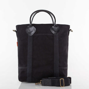 Solid Black Flight Bag
