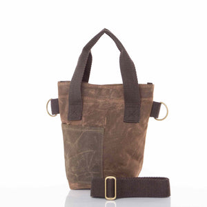 Khaki Wine Bottle Tote