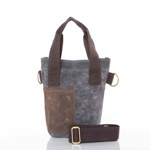 Slate Wine Bottle Tote