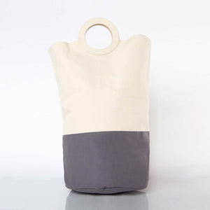 Gray Laundry Hamper