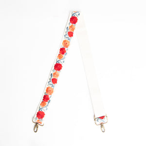 Orange & Red Detachable Crossbody Strap