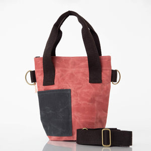 Nautical Red Wine Bottle Tote