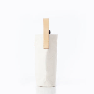 Natural Leather-Grip Wine Carrier