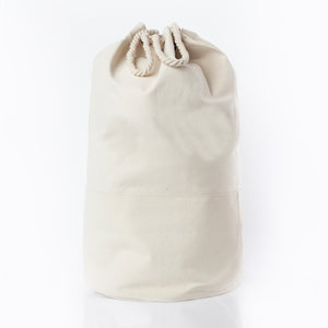 Natural Laundry Duffel Bag
