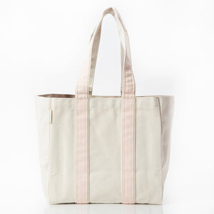 Powder Pink Four Bottle Wine Carrier