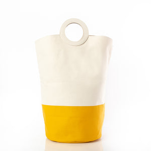 Mustard Laundry Hamper