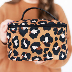 Spotlight Leopard Cosmetic Bag