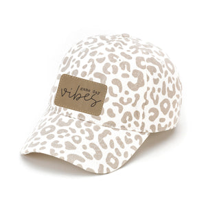 Game Day Vibes Natural Leopard Cap