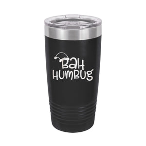 Bah Humbug Black 20 oz. Insulated Tumbler