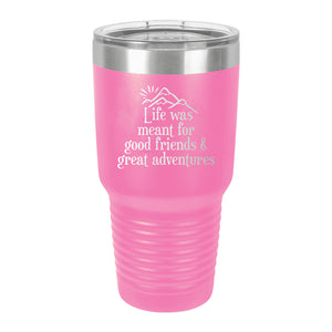Adventures Pink 30 oz. Insulated Tumbler