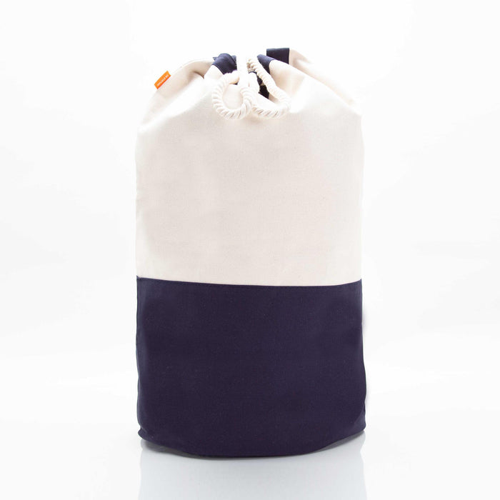 Navy Laundry Duffel Bag