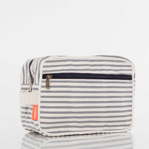 Grey Stripes Travel Kit