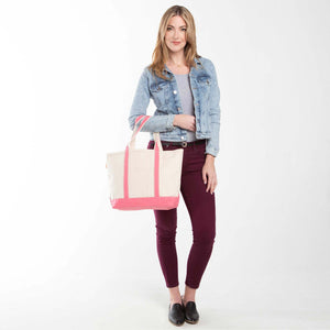 Coral Medium Classic Tote