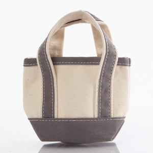 Gray Mini Classic Tote