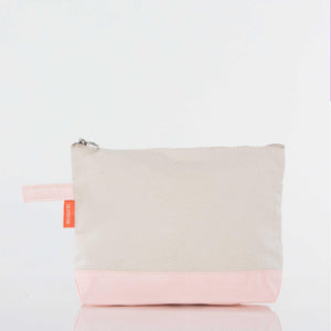 Metallics Makeup Bag Rose Gold