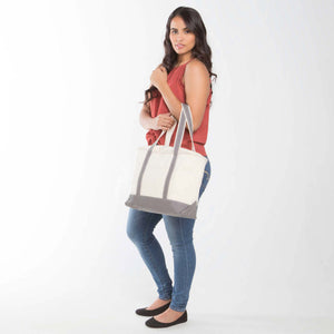 Gray Large Lunch Cooler