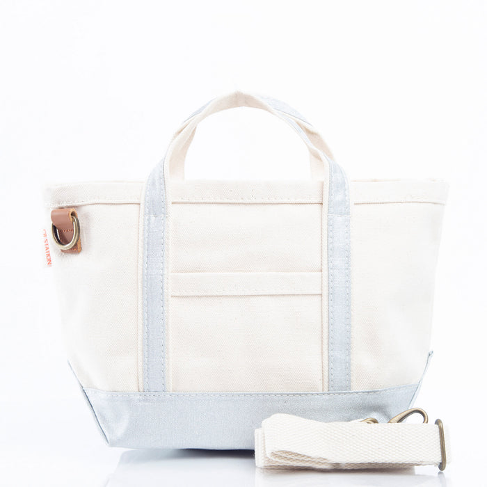 Silver Crossbody Classic Tote