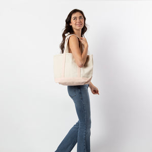 Powder Pink Medium Classic Tote