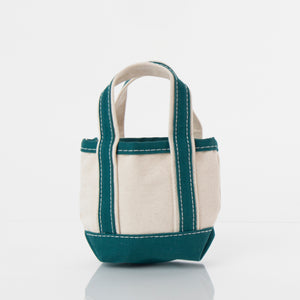 Teal Mini Classic Tote
