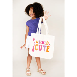 Wicked Cute Canvas Tote