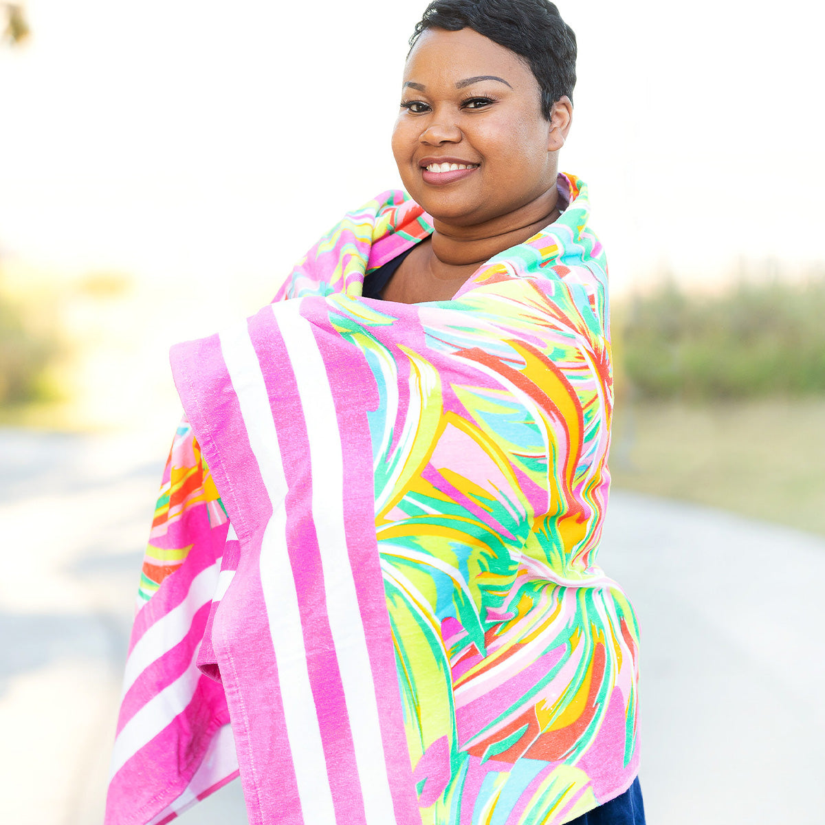 Tropical beach clearance towel