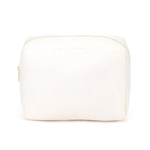 Creme Lauren Cosmetic Bag