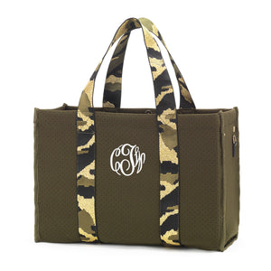 Camo Neoprene Tote