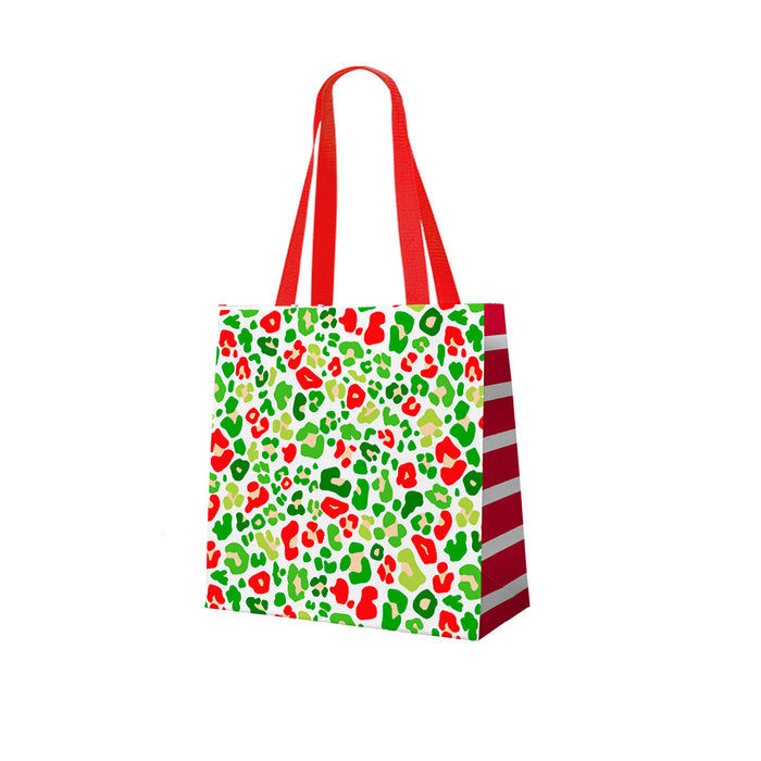 Festive Leopard Gift Bag