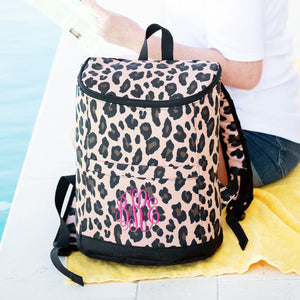 Wild Side Leopard Cooler Backpack 