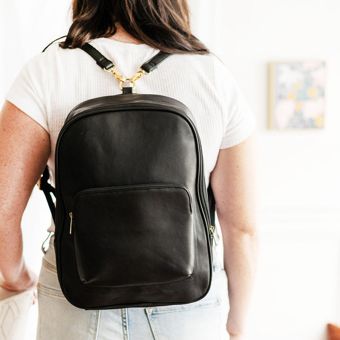 Black Waverly Backpack