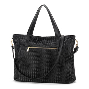 Textured Black Audrey Purse