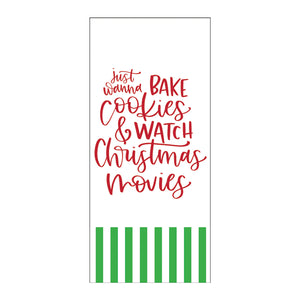 Christmas Cookies Hand Towel