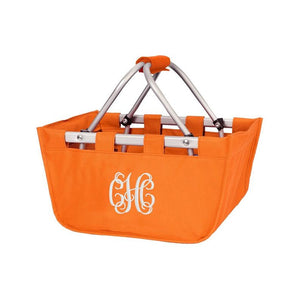 Mini Orange Market Tote 