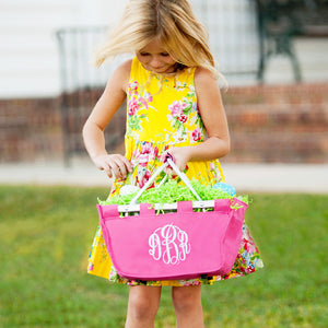 Mini Hot Pink Market Tote