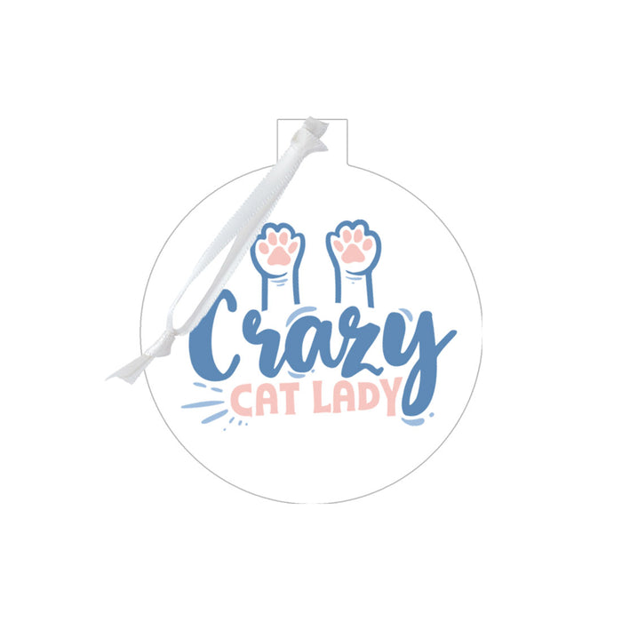 Crazy Cat Lady Ornament