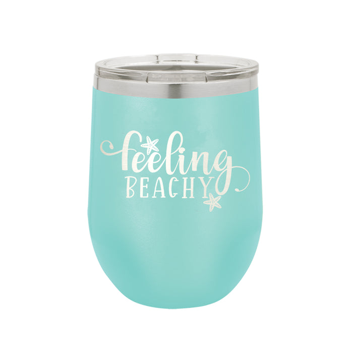 Feeling Beachy Teal 12 oz. Insulated Tumbler