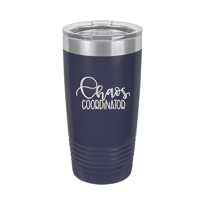 Chaos Coordinator Navy 20 oz. Insulated Tumbler