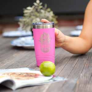 Life Is Short Be Sweet Pink 20 oz. Insulated Tumbler