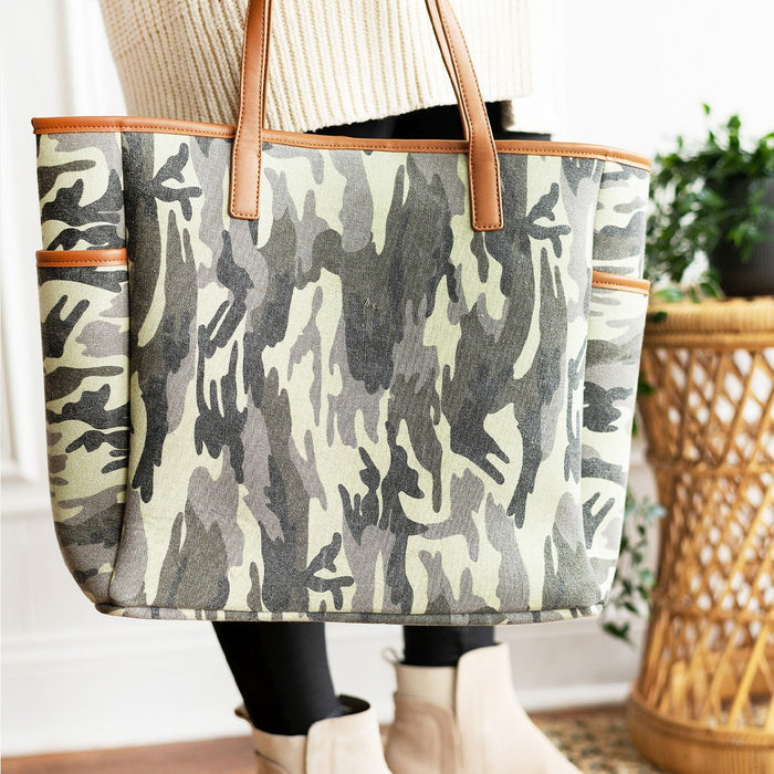 Camo Hayden Tote